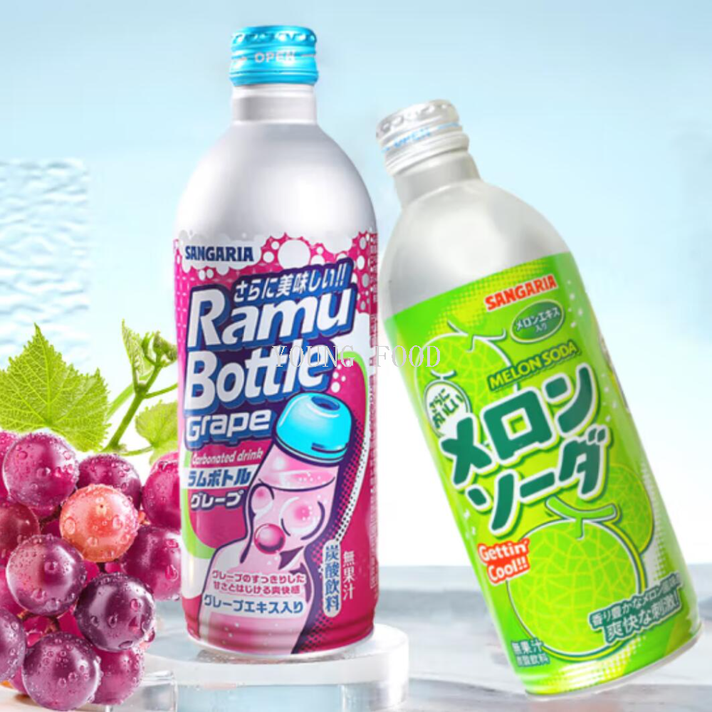 Free shipping! SANGARIA Sangaria carbonated beverage 500g from Japan, with a refreshing fruity flavor and abundant bubbles, is a great drink to enjoy Specification image