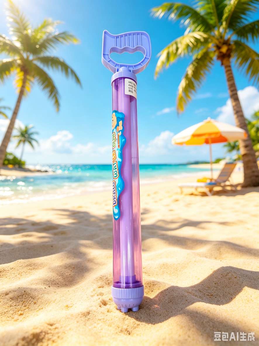 Pull-out water gun, children's toy, multi-nozzle water cannon, summer water fight magic tool, outdoor water play toy detail image 3