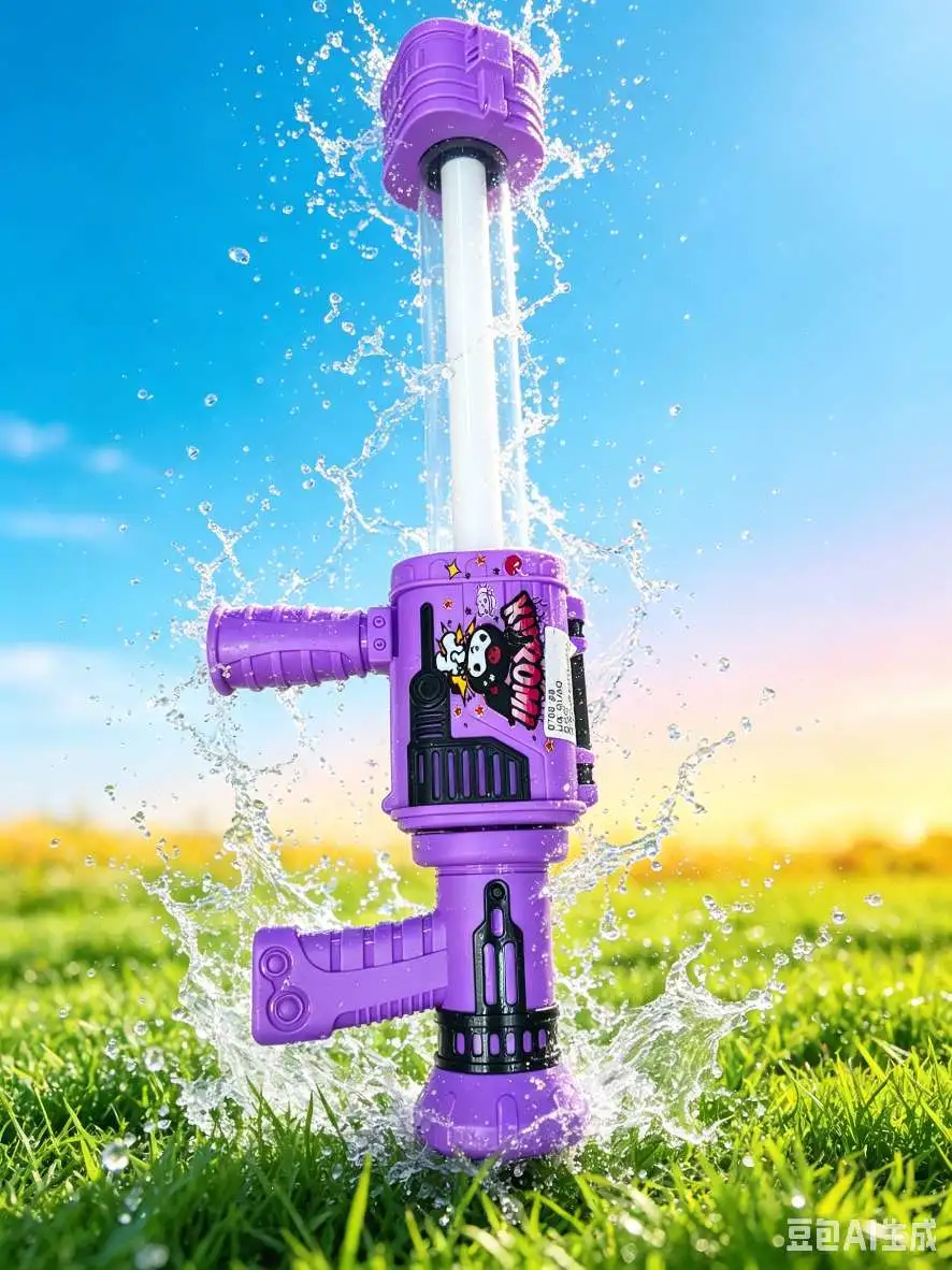 Summer water play ceiling: Kulomi Dual-handle Water Cannon, with both good looks and combat effectiveness on top detail image 5
