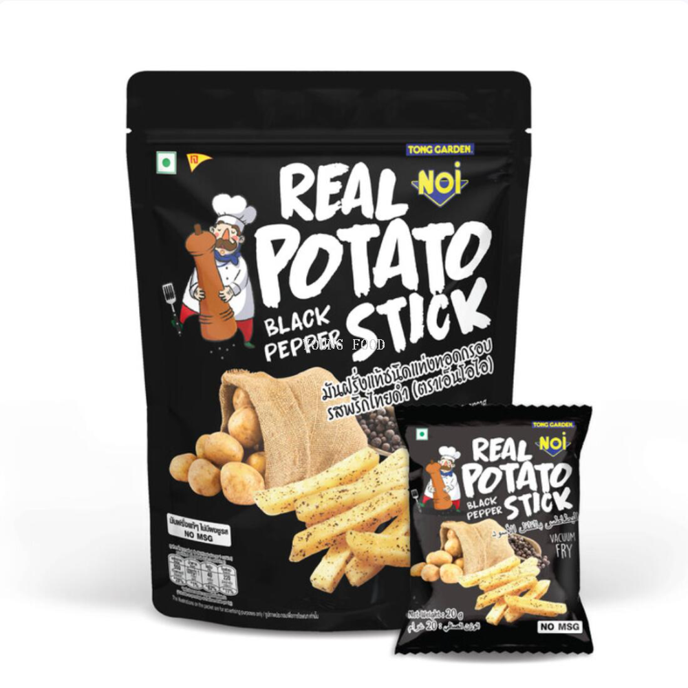 Free shipping! Noi Black Pepper Flavored Fries 100g Baltic Princess CARTOCETO imported snack