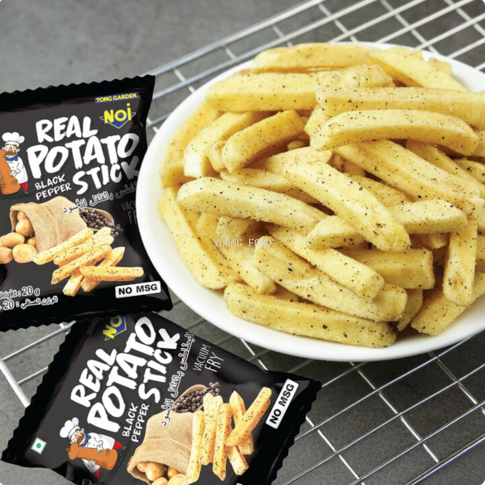 Free shipping! Noi Black Pepper Flavored Fries 100g Baltic Princess CARTOCETO imported snack Item Picture