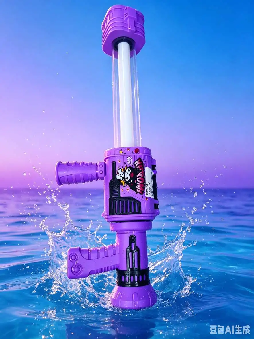 Summer water play ceiling: Kulomi Dual-handle Water Cannon, with both good looks and combat effectiveness on top detail image 3