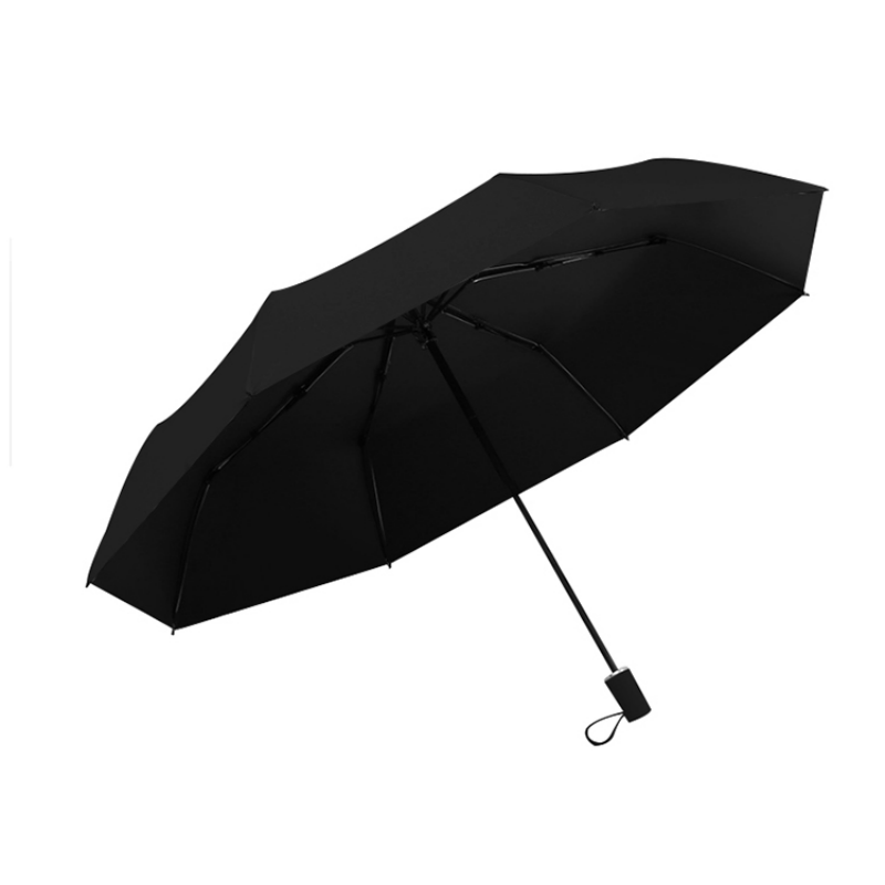Hengdun Black rubber sun Protection folding Umbrella UPF50 + UV protection ultra-light portable pocket umbrella, suitable for both weather and rain, reinforced wind resistance, suitable for both men and women, available in multiple colors for commuting sunshade, wholesale supported Item Picture