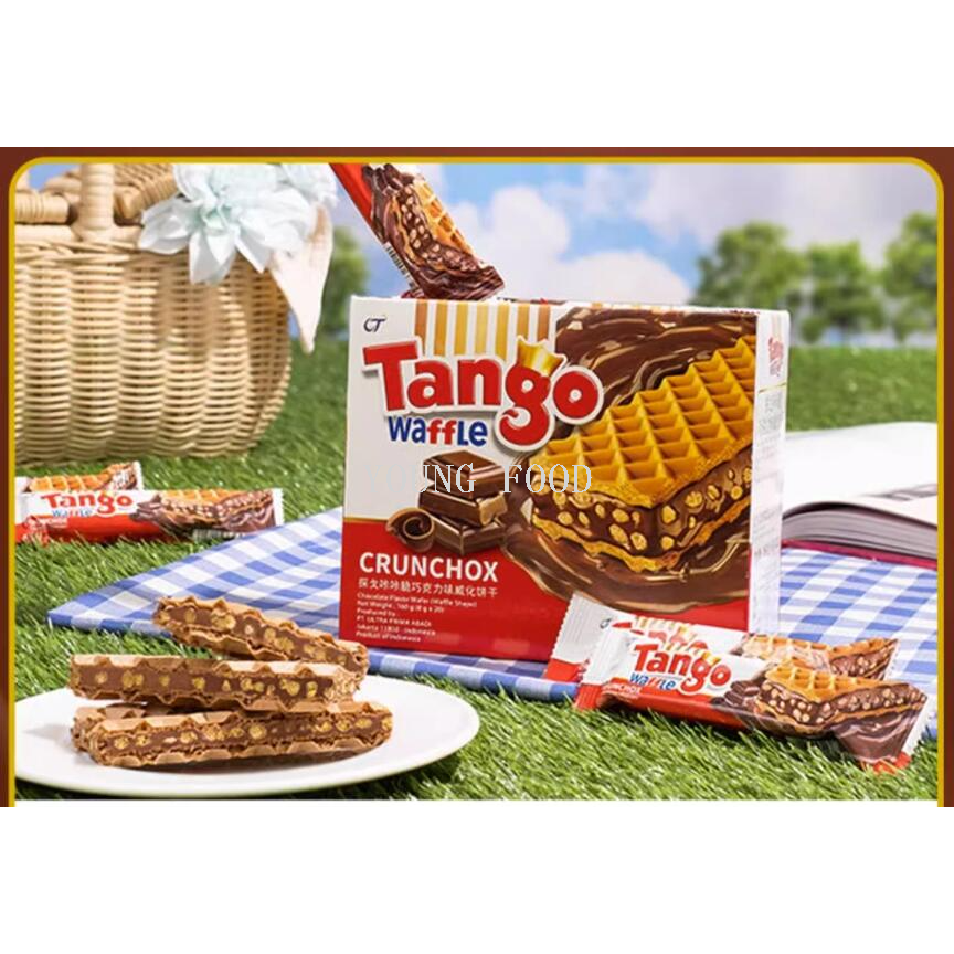 Free shipping! Indonesian imported Tango Kaka Crispy Wafers 160g crispy filling bulk snack Application Scenario