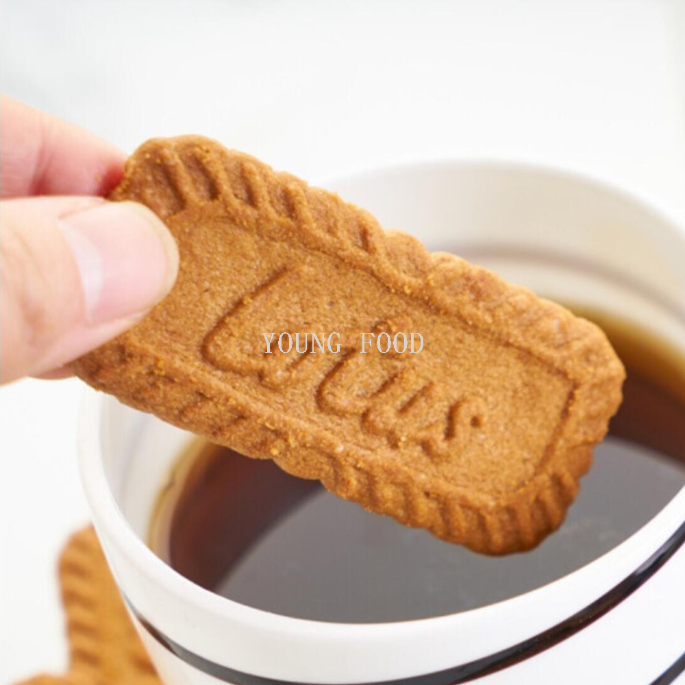 Free shipping! Belgian and Qingbi Shika caramel cookies, 25 pieces, 156g imported snack cookies Specification image