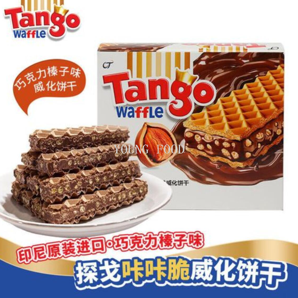 Free shipping! Indonesian imported Tango Kaka Crispy Wafers 160g crispy filling bulk snack Specification image
