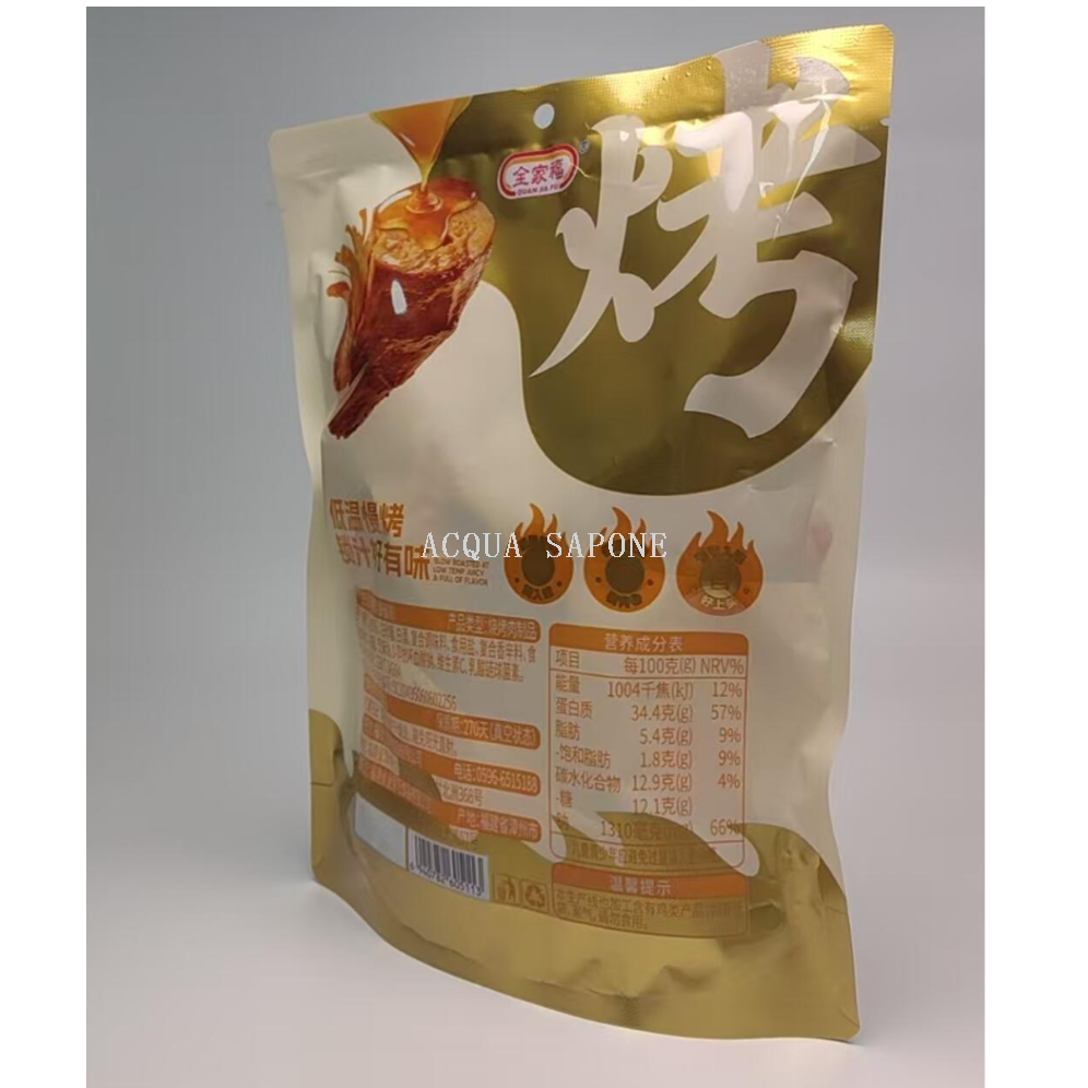 包邮！全家福烤鸭脖300g蜂蜜味 香辣味 休闲食品下酒菜追剧小零食细节图