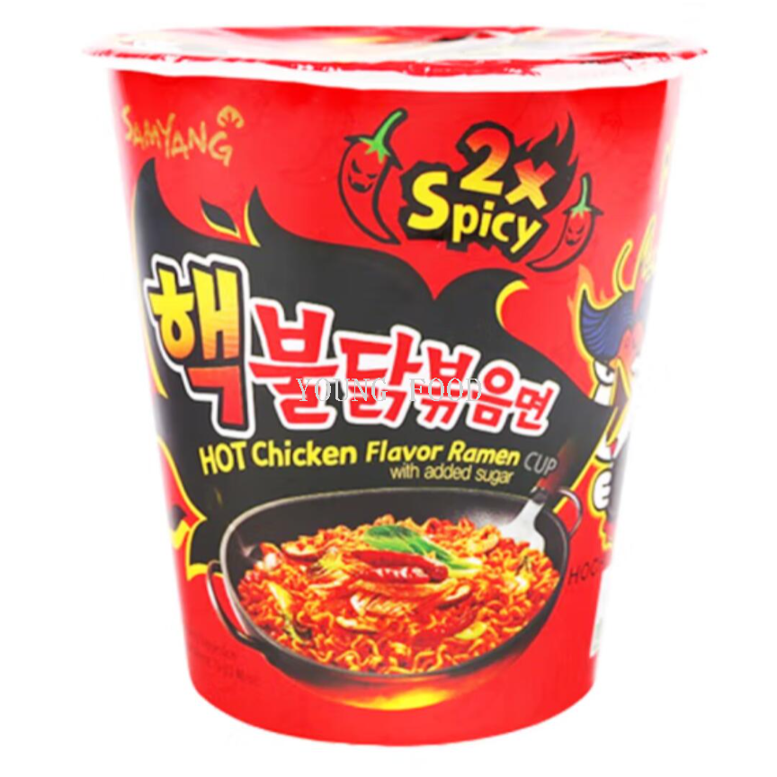 Free shipping: 70g of Korean imported Samyang Turkey Noodles (Double Spicy Flavor), super spicy instant noodles and instant noodles