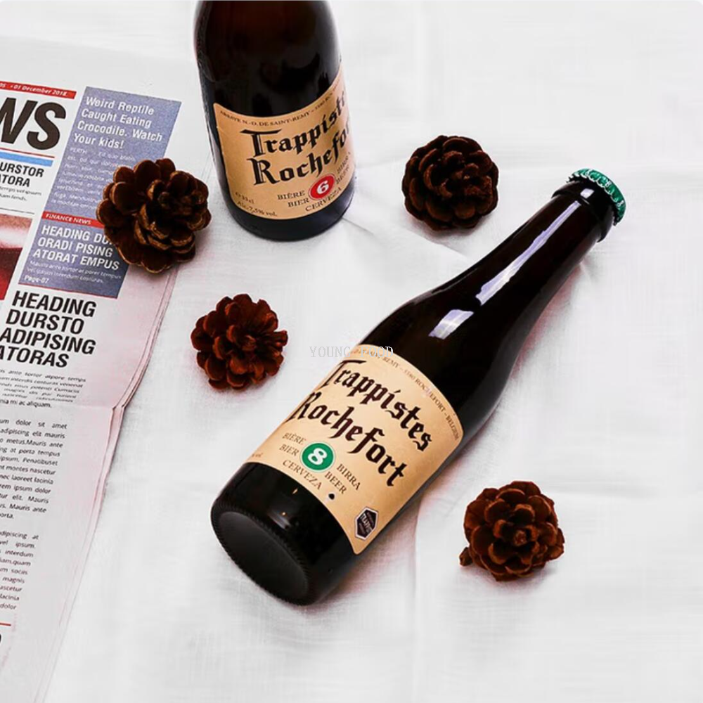 Free shipping! Belgian Roosevelt No. 8 Abbey Craft Beer 330ml Abbey Four-Ingredient Beer Rich and mellow Specification image