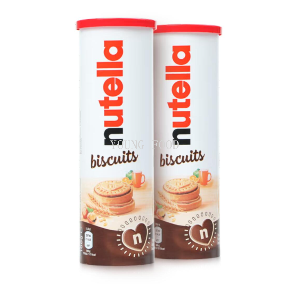 Free shipping! German Ferrero Nutella Chocolate Hazelnut Paste Sandwich Cookie 166g Classic combination snack Specification image