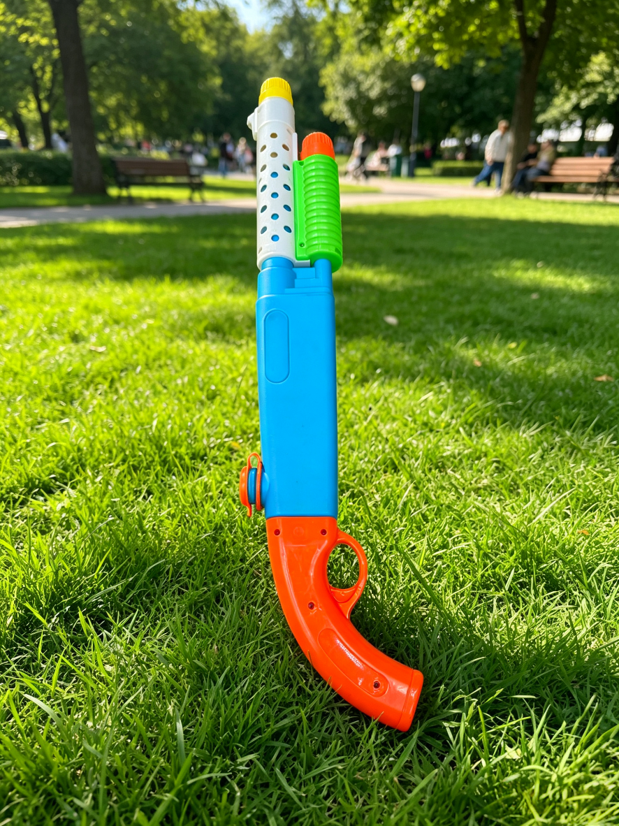 Children's pull-out water gun, a perfect tool for summer pool water fights, a large-capacity and long-range water play toy detail image 6