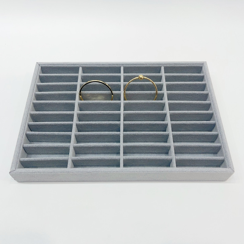 A grey and red checkered desktop storage box, storage basket, and organizing storage box Item Picture