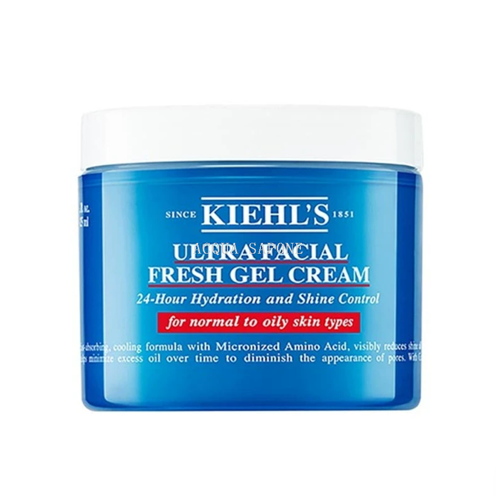 Free shipping! Kiehl's High Moisturizing Refreshing Cream 125ml Gel Gel Moisturizes, controls oil and hydrates