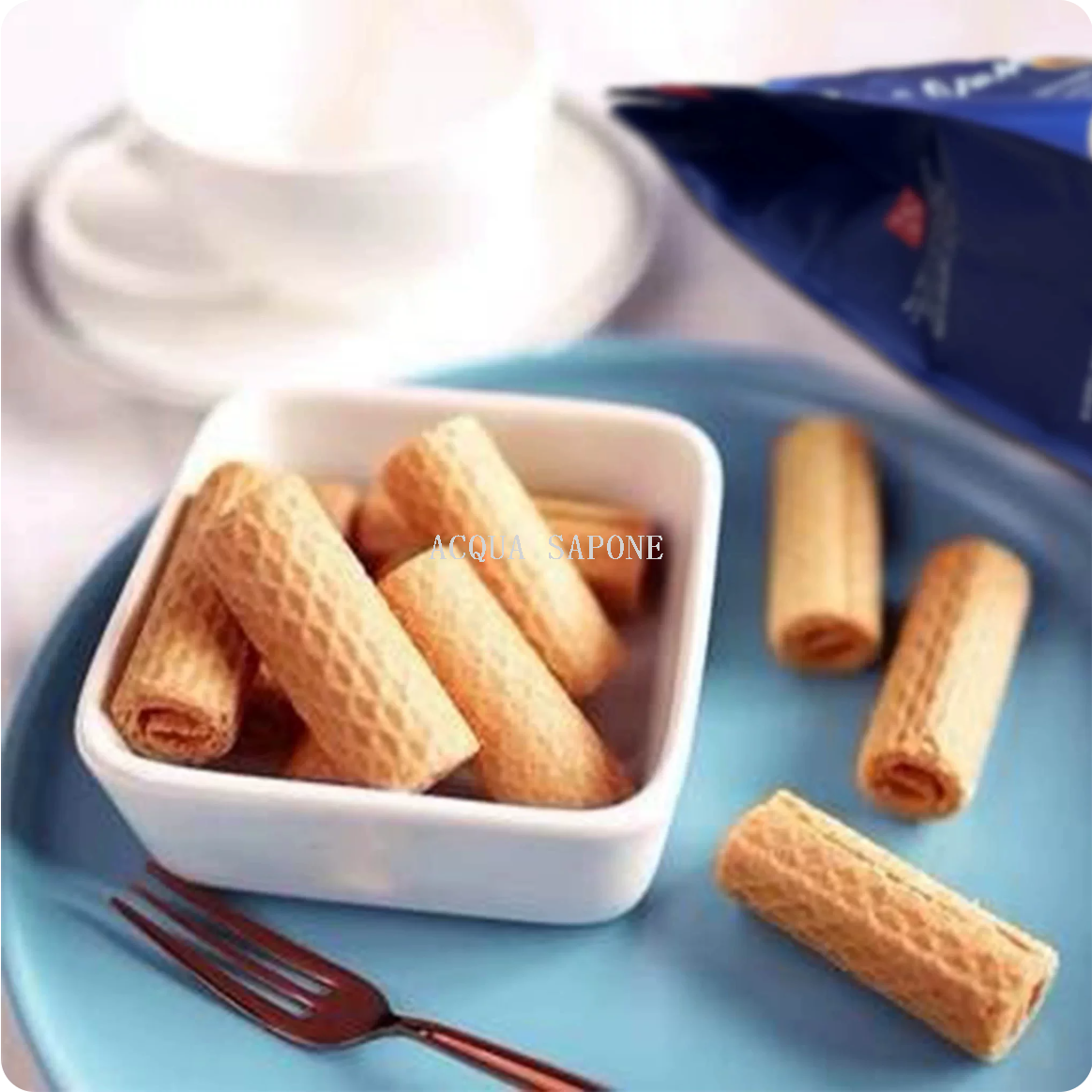 Free shipping! German Balesun Crispy Wafer Egg Roll 200g Waffle Roll, Crispy, rich, smooth and Delicious snack * Item Picture