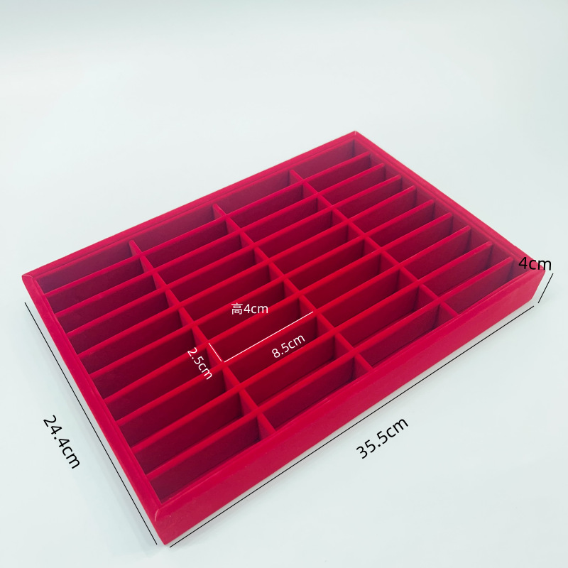A grey and red checkered desktop storage box, storage basket, and organizing storage box details Picture