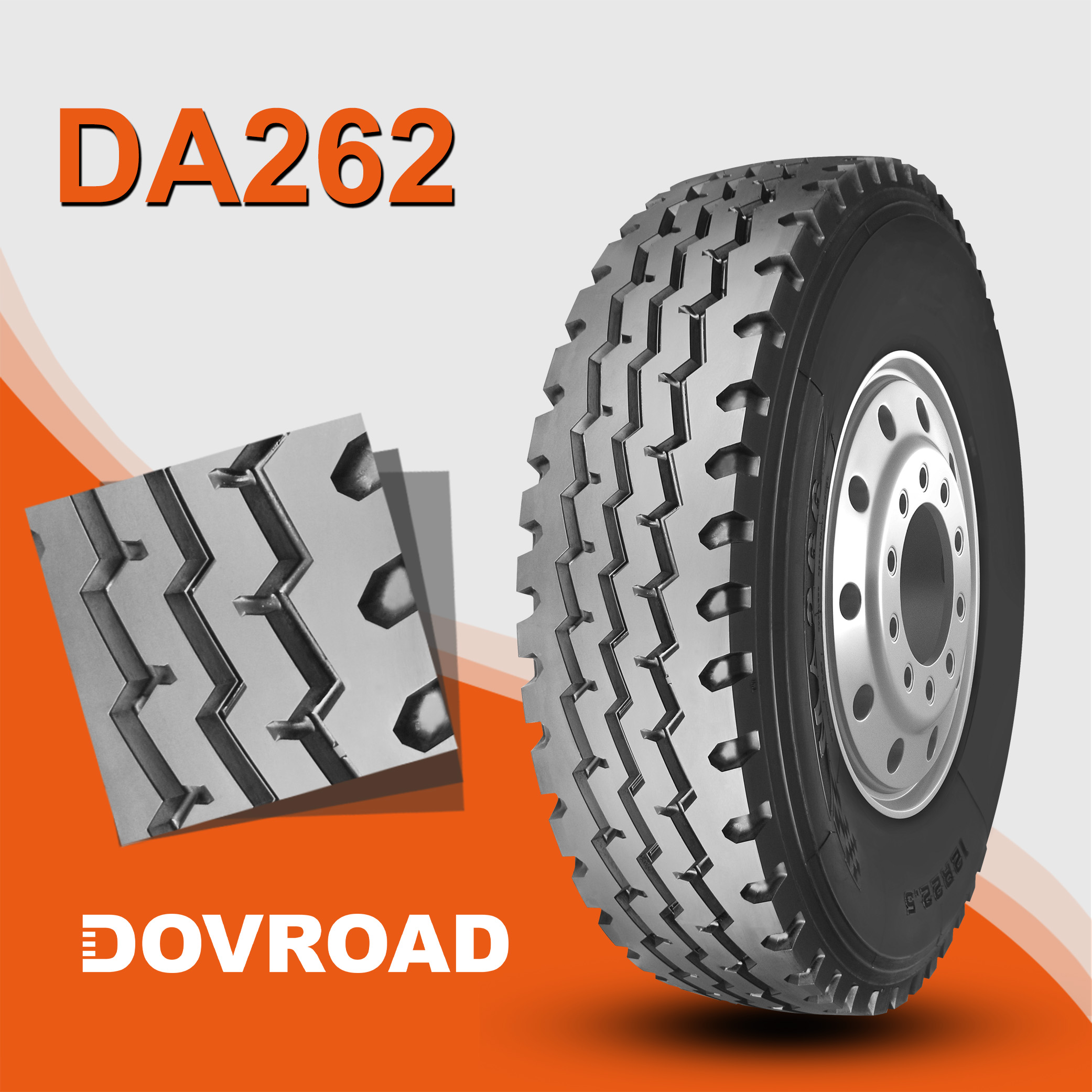 315/80R22.5 DA262轮胎 耐磨强抓地力 卡车四季通用轮胎轮胎轮胎 价格面议