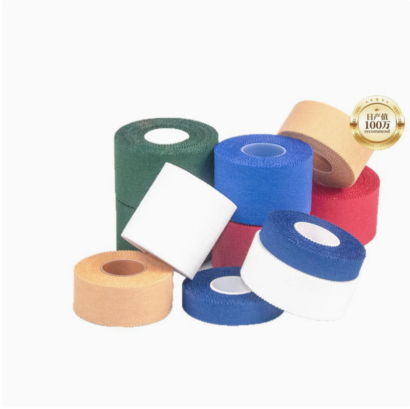 Cotton tape, finger protection, joint fixation, high-adhesion bandage, white patch, sports tape, custom rock climbing finger tape Application Scenario