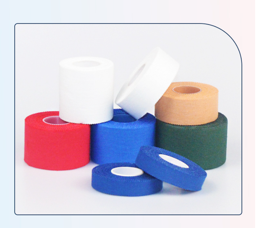 Cotton tape, finger protection, joint fixation, high-adhesion bandage, white patch, sports tape, custom rock climbing finger tape Item Picture