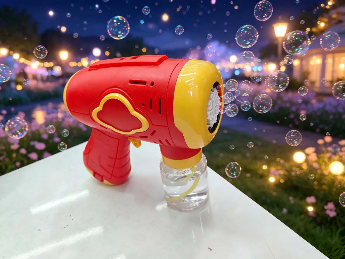 The 2026 new fully automatic bubble gun, a children's handheld electric bubble blowing machine, is a popular outdoor parent-child toy detail image 3