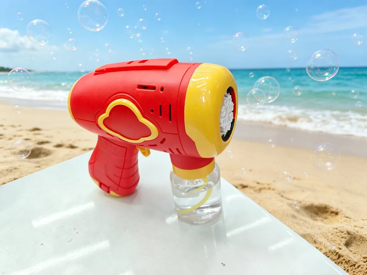 The 2026 new fully automatic bubble gun, a children's handheld electric bubble blowing machine, is a popular outdoor parent-child toy detail image 6
