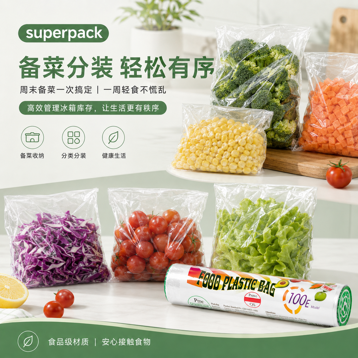保鲜袋实物图