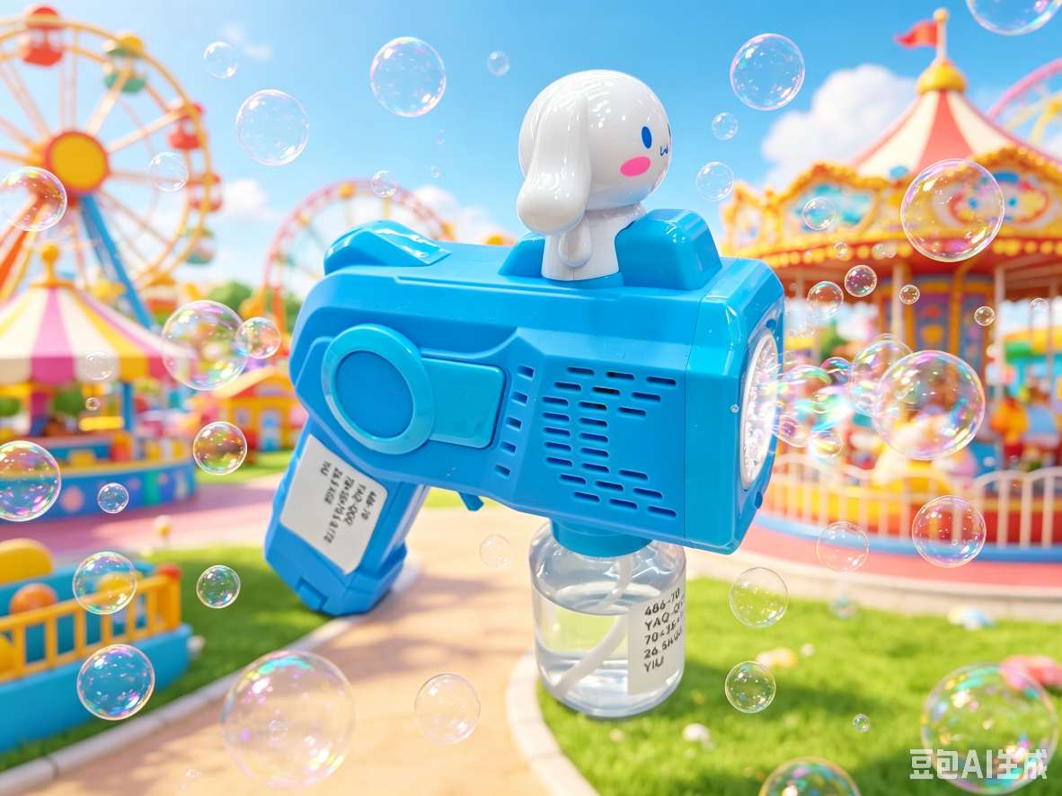 Máquina de la burbuja del perro de yugui para los niños handheld pistola eléctrica automática de la burbuja modelo de la red de la explosión para los hombres y las niñas juguetes impermeable detail image 3