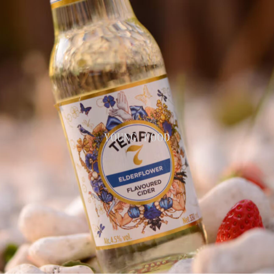 Free shipping! Temptation Fruit Flavor Craft Beer 330ml, with a refreshing and fruity taste, is perfect for ladies to enjoy when slightly tipsy details Picture