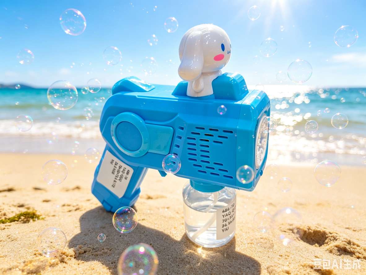 Máquina de la burbuja del perro de yugui para los niños handheld pistola eléctrica automática de la burbuja modelo de la red de la explosión para los hombres y las niñas juguetes impermeable Specification image
