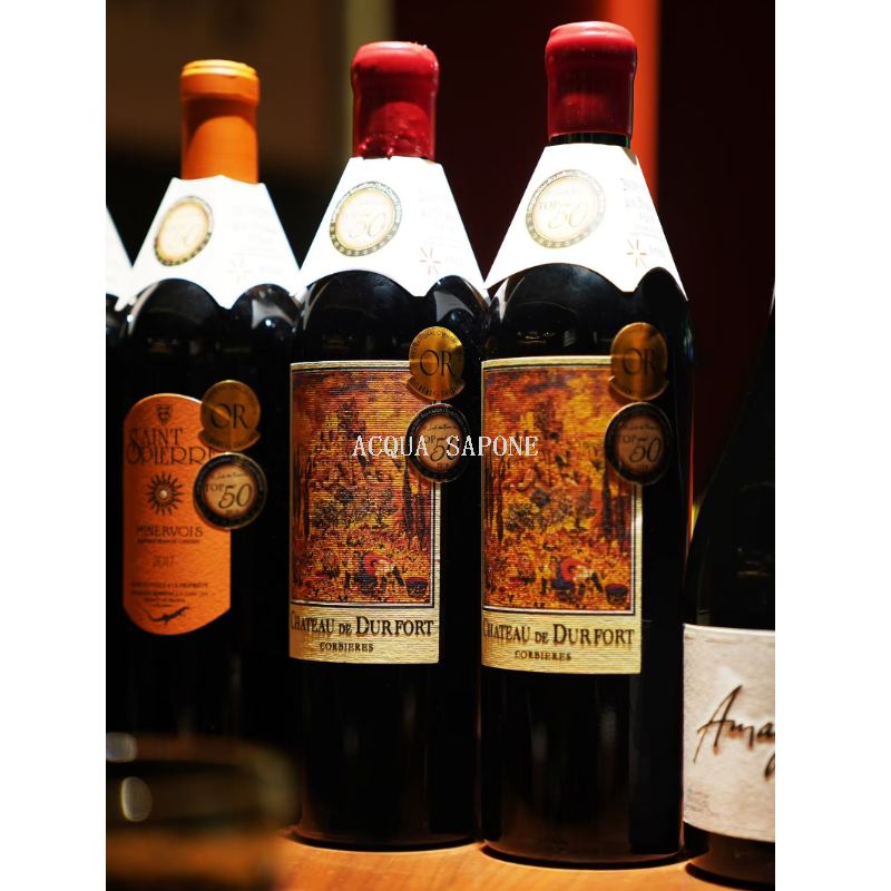 Free shipping! French original imported Du Fu Chateau dry Red wine 750ml, aged for 18 months in oak barrels Item Picture