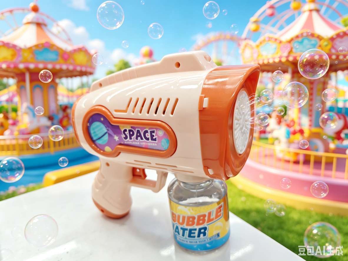 Space astronaut bubble machine, children's handheld fully automatic electric bubble gun, popular and best-selling toys for boys and girls, leak-proof Application Scenario
