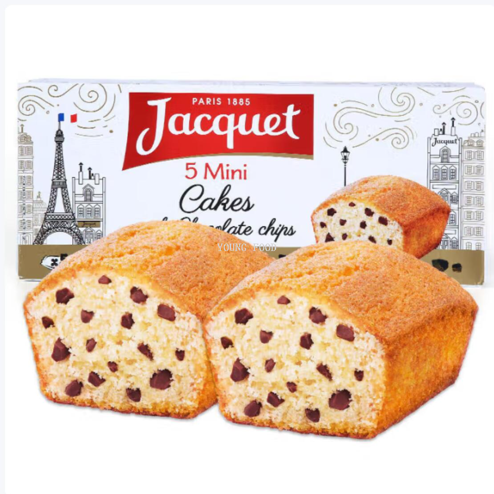 Free shipping! French imported Western-style pastry heart snack Yaleco Mini Marbled Cake, 135 grams details Picture