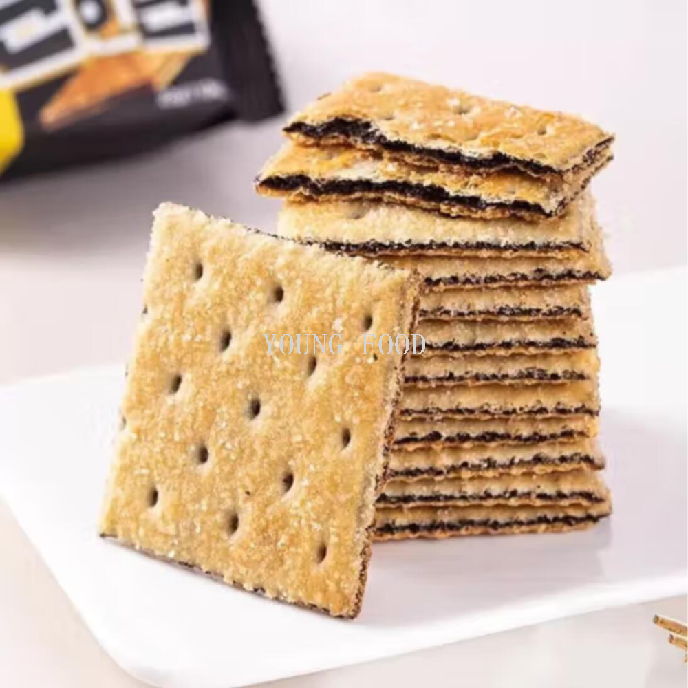Free shipping! Korean imported snack food, cookies, pastries, snacks, LIKESKY stacked crispy biscuits 200g Specification image