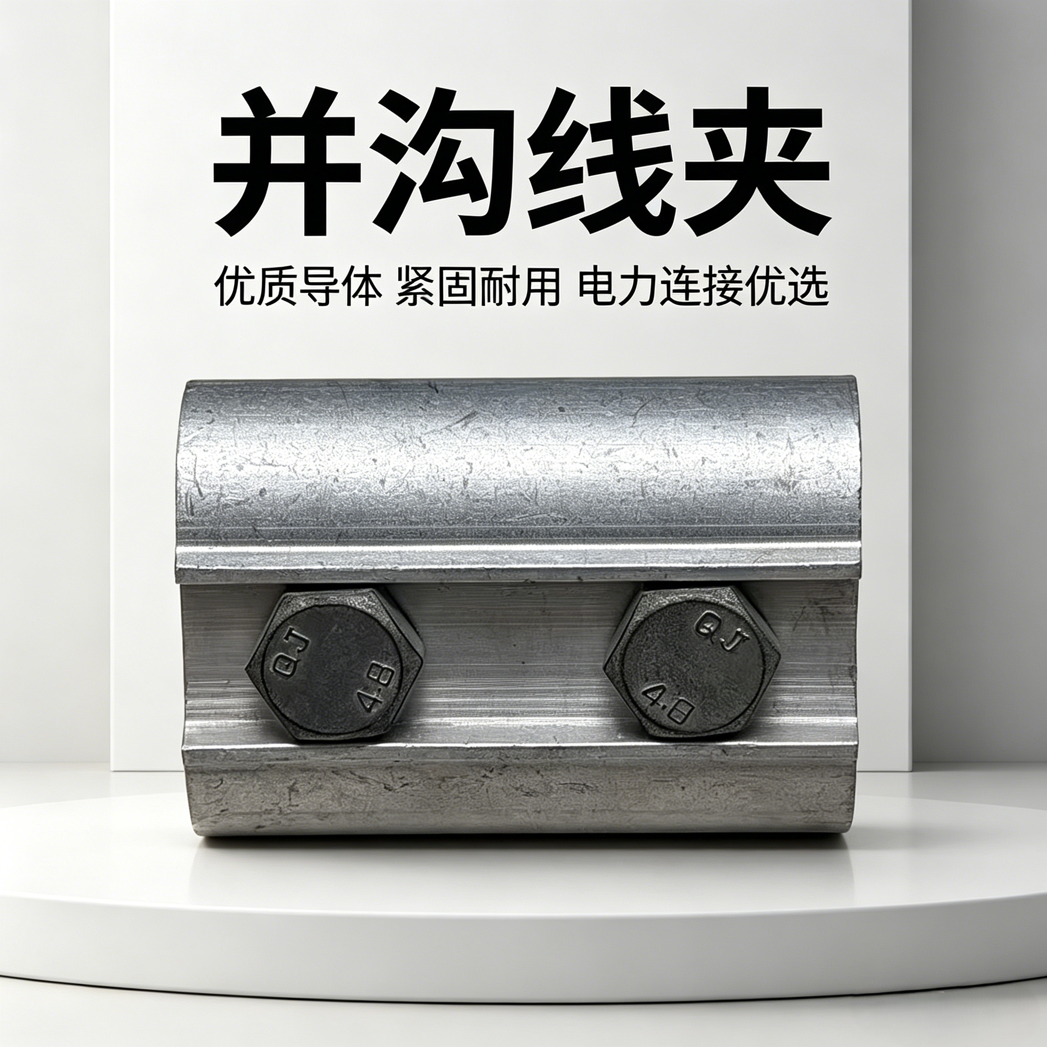 Metal parallel groove wire clamps, aluminum alloy power connection fasteners, load-bearing and corrosion-resistant Specification image