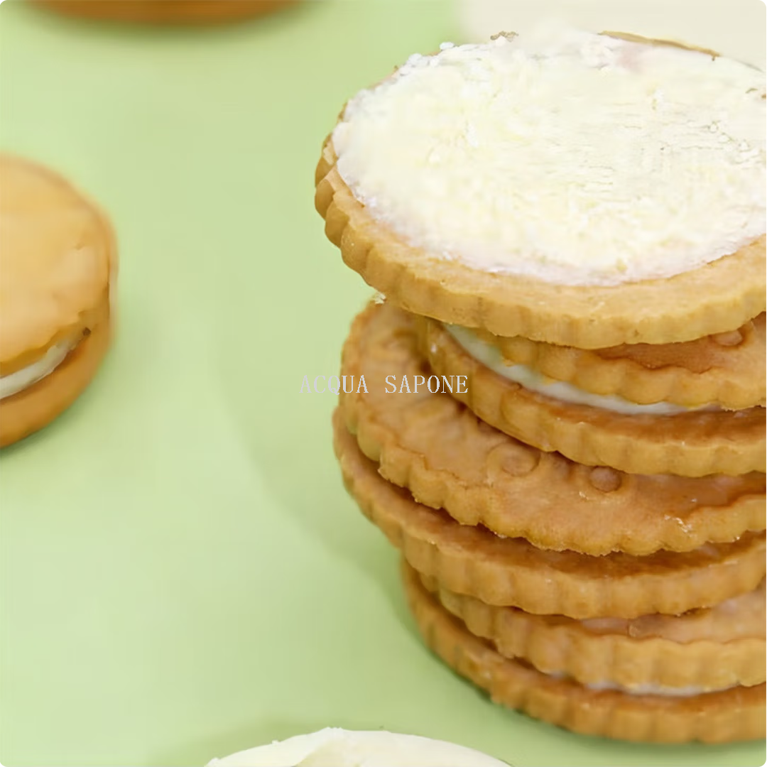 Free shipping! Korean imported snack foods, cookies, pastries, and snacks, Lotte pineapple sandwich cookies 105g Item Picture
