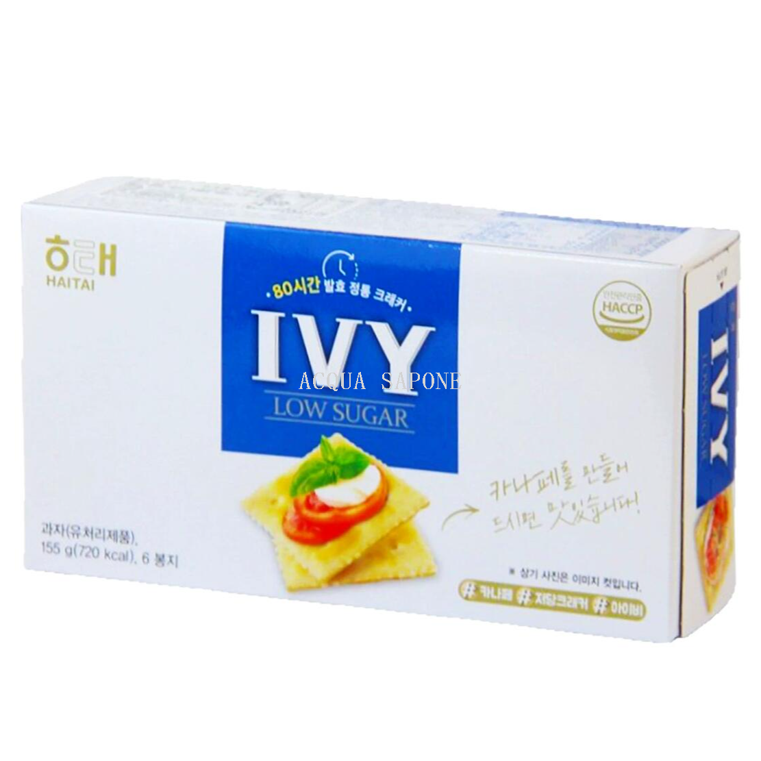 Free shipping! Korean imported Haitai IVY cookies 155g Chanel snack food meal replacement crispy soda snacks