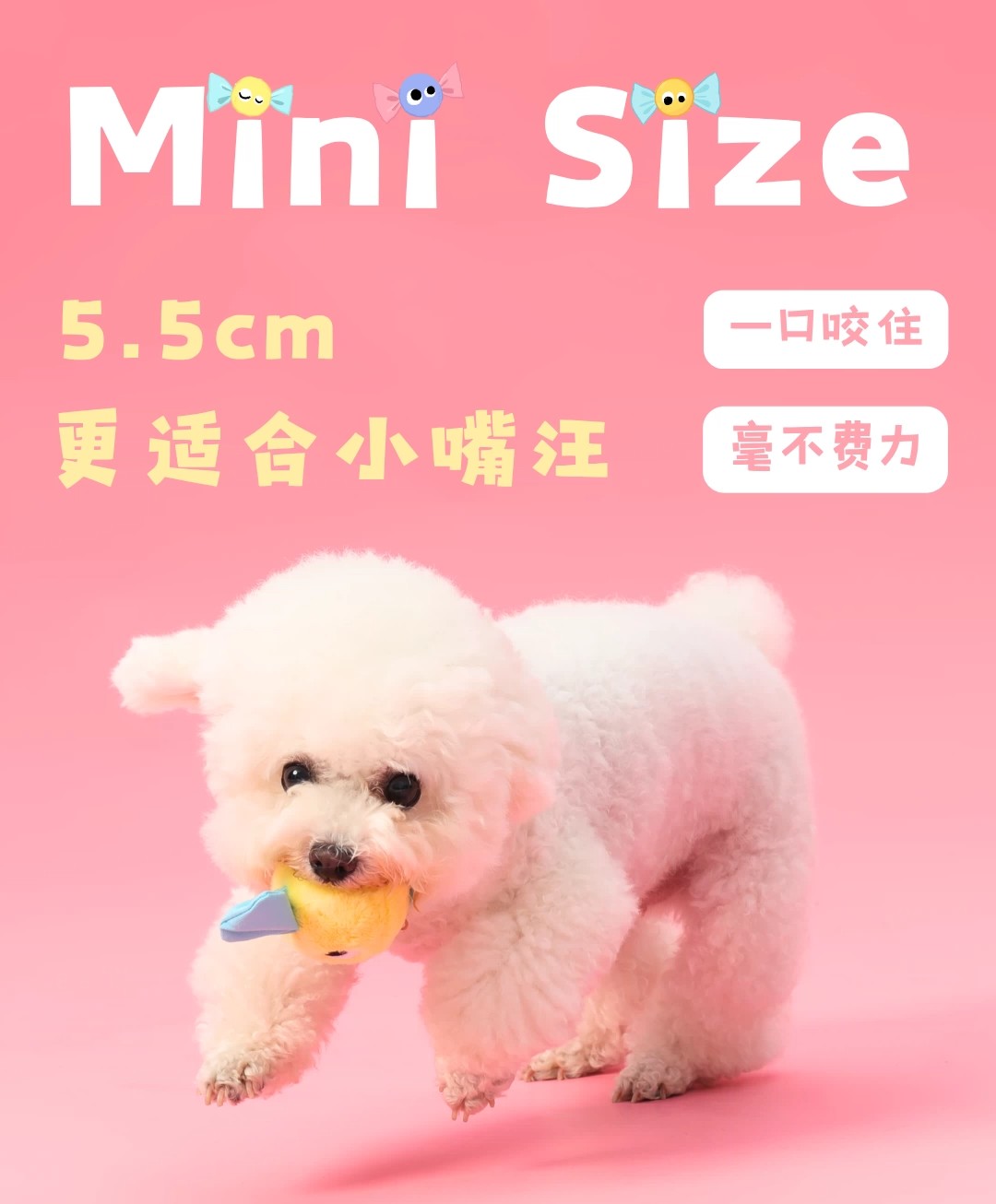 尾巴向上小甜狗宠物可爱玩具小型犬狗玩具bb叫小球毛绒玩具详情6