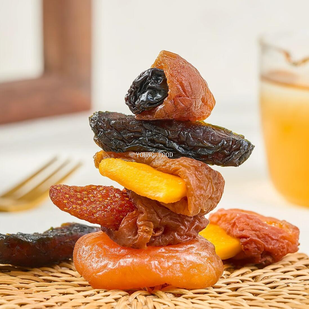 Free shipping! One bag of Muguoren's Meihao 200g mixed dried fruits, candied fruits and preserved fruits allows you to enjoy four kinds of fruits Item Picture