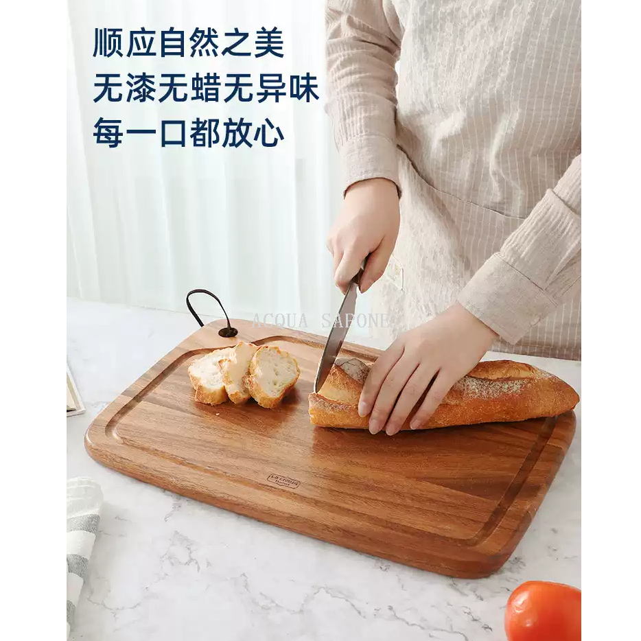 Free shipping! lcliving imported Thai Xiangsi wood cutting board, unpainted and unwaxed cutting board, large kitchen cutting board Item Picture