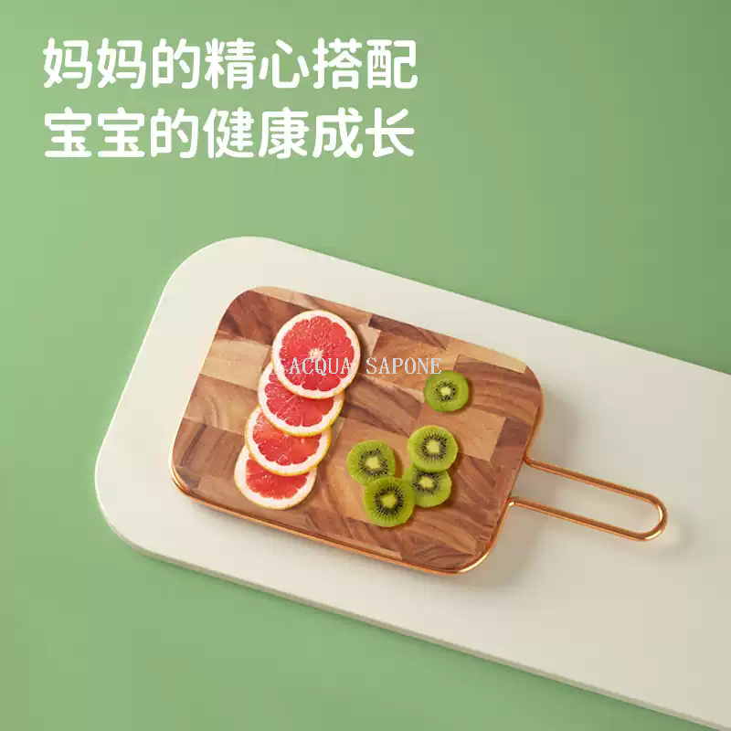 Free shipping! lcliving baby food cutting board, solid wood household steak plate, small fruit cutting board, cutting board Application Scenario