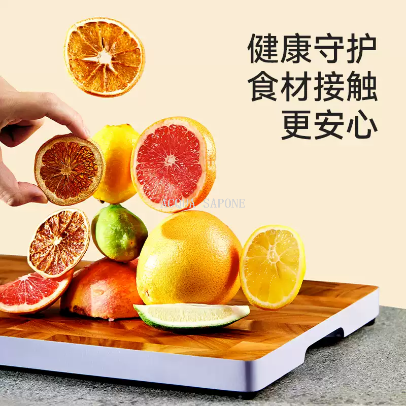 Free shipping! Thai lcliving acignon wood cutting board, household anti-mold cutting board, solid wood cutting board, large size *-* details Picture