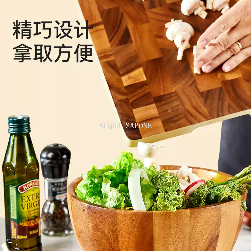 Free shipping! Thai lcliving acignon wood cutting board, household anti-mold cutting board, small size solid wood cutting board Application Scenario
