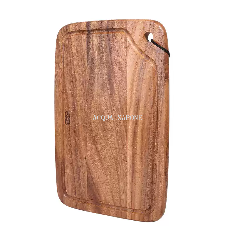 Free shipping! lcliving imported Thai acignon wood cutting board, unpainted and unwaxed cutting board, small kitchen cutting board details Picture