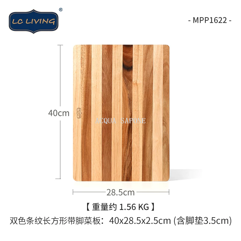 Free shipping! lcliving Thai acignon wood imported unpainted, wax-free, anti-mold solid wood chopping board for household use *-*