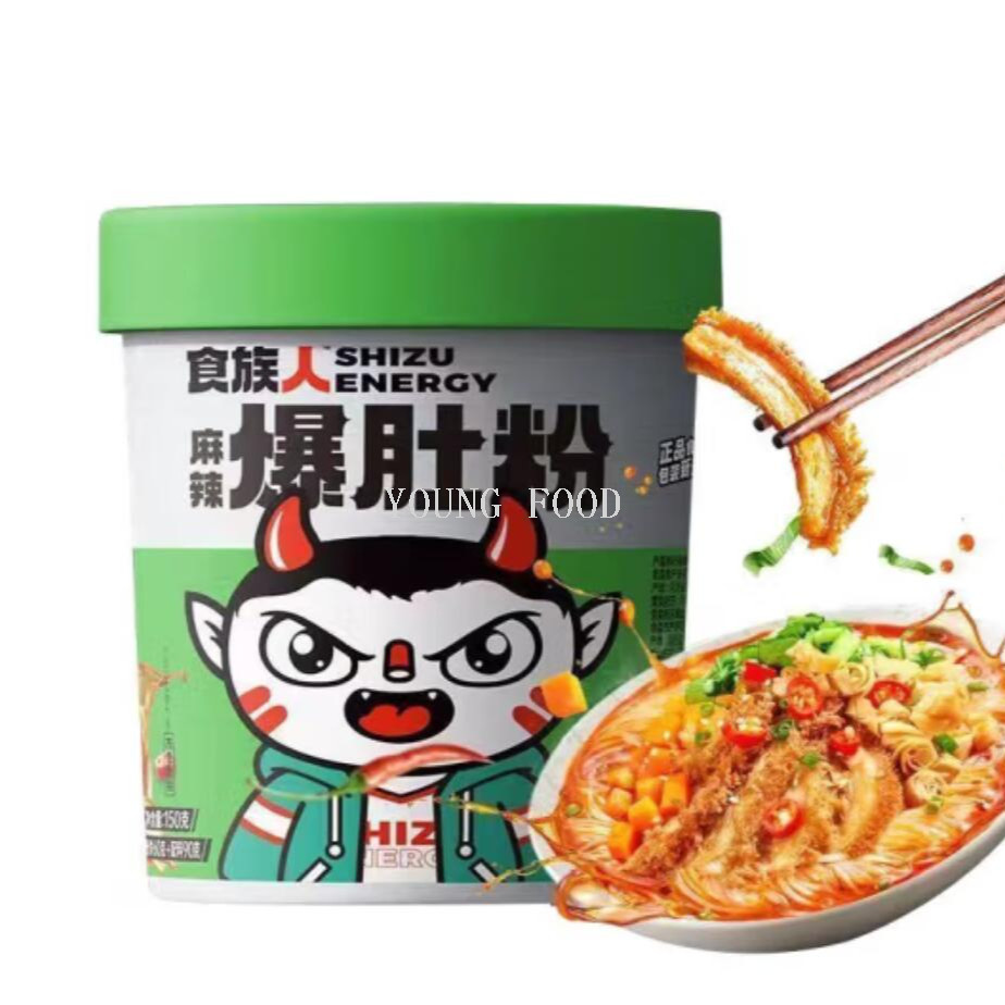 Free shipping! Shizu Ren Spicy Tripe Noodles 150g Rice Noodles, rice vermicelli, potato noodles, convenient to prepare with boiling water, instant food