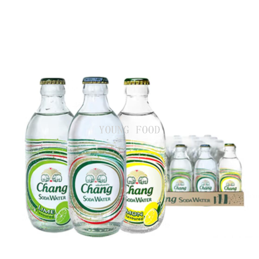 Free shipping! Thai Elephant Lime Flavored Soda 325ml cocktail base, a must-have for summer, with long-lasting bubbles Application Scenario