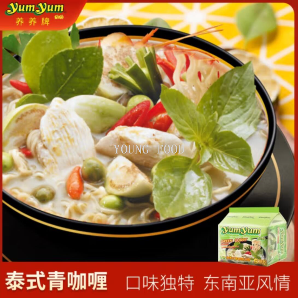 Free shipping! Multi-flavor Thai imported instant noodles, Instant Noodles and Yangyang 5-pack * 70g, just steep in boiling water and ready to eat details Picture