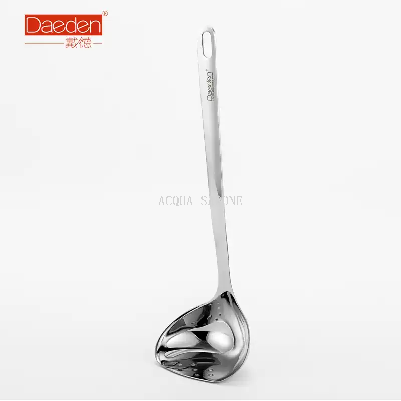 Free shipping! The Dade 18/10 food-grade stainless steel standing strainer is a household hot pot strainer for scooping and filtering dumplings
