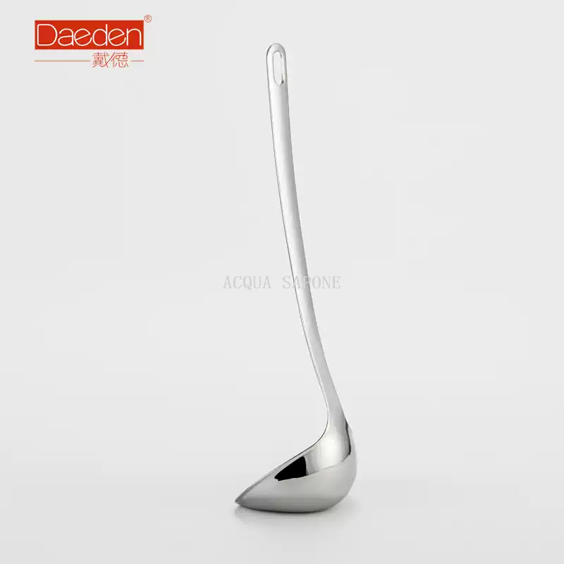Free shipping! The Dade 18/10 food-grade stainless steel standing strainer is a household hot pot strainer for scooping and filtering dumplings Specification image
