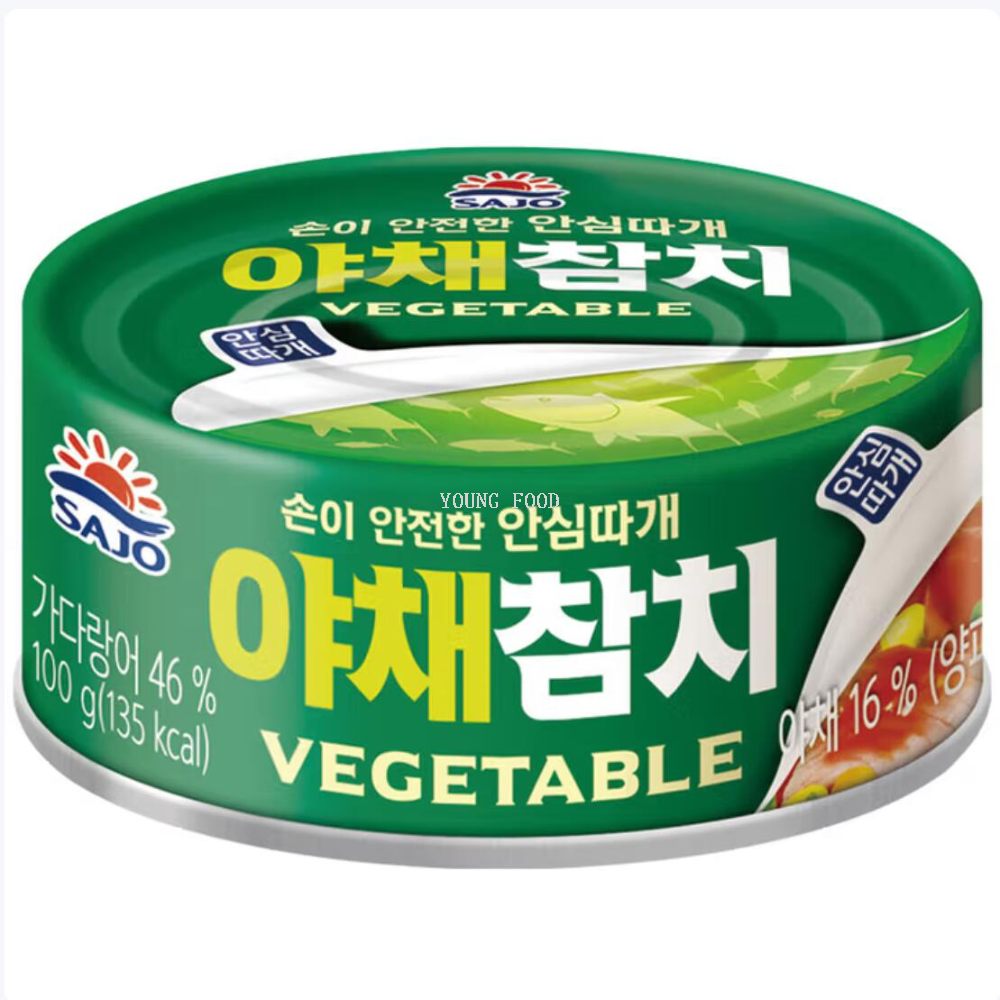 Free shipping! Korean imported Sichao deep-sea tuna in 100g can, ready to eat, salad and rice side dish Application Scenario