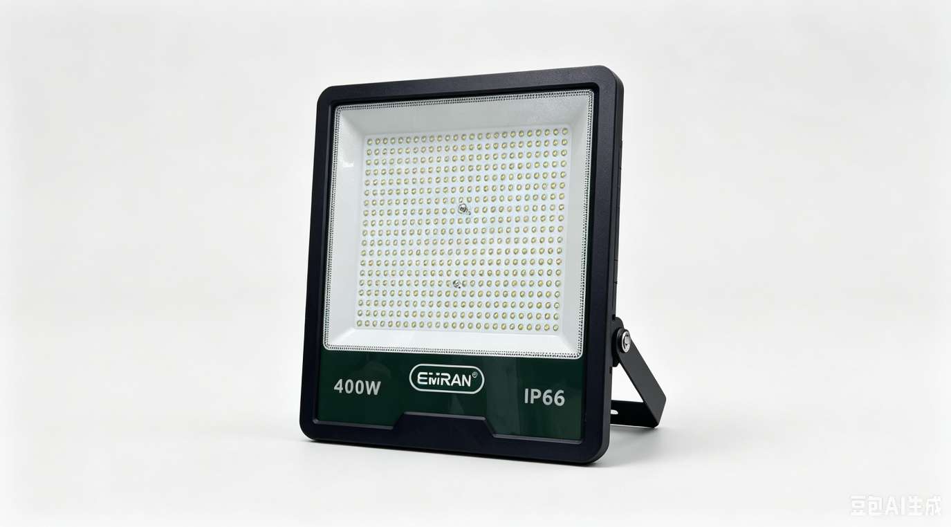 100W waterproof and dustproof outdoor lighting project LED floodlight, energy-saving and bright white Item Picture